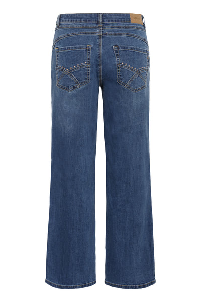 CRJoani Jeans - Audrey Fit Seattle Mid Blue Denim - 10642 - 10614494 Thumbnail