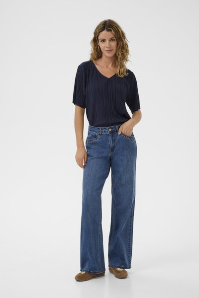 CRJoani Jeans - Audrey Fit Seattle Mid Blue Denim - 10642 - 10614494 Thumbnail