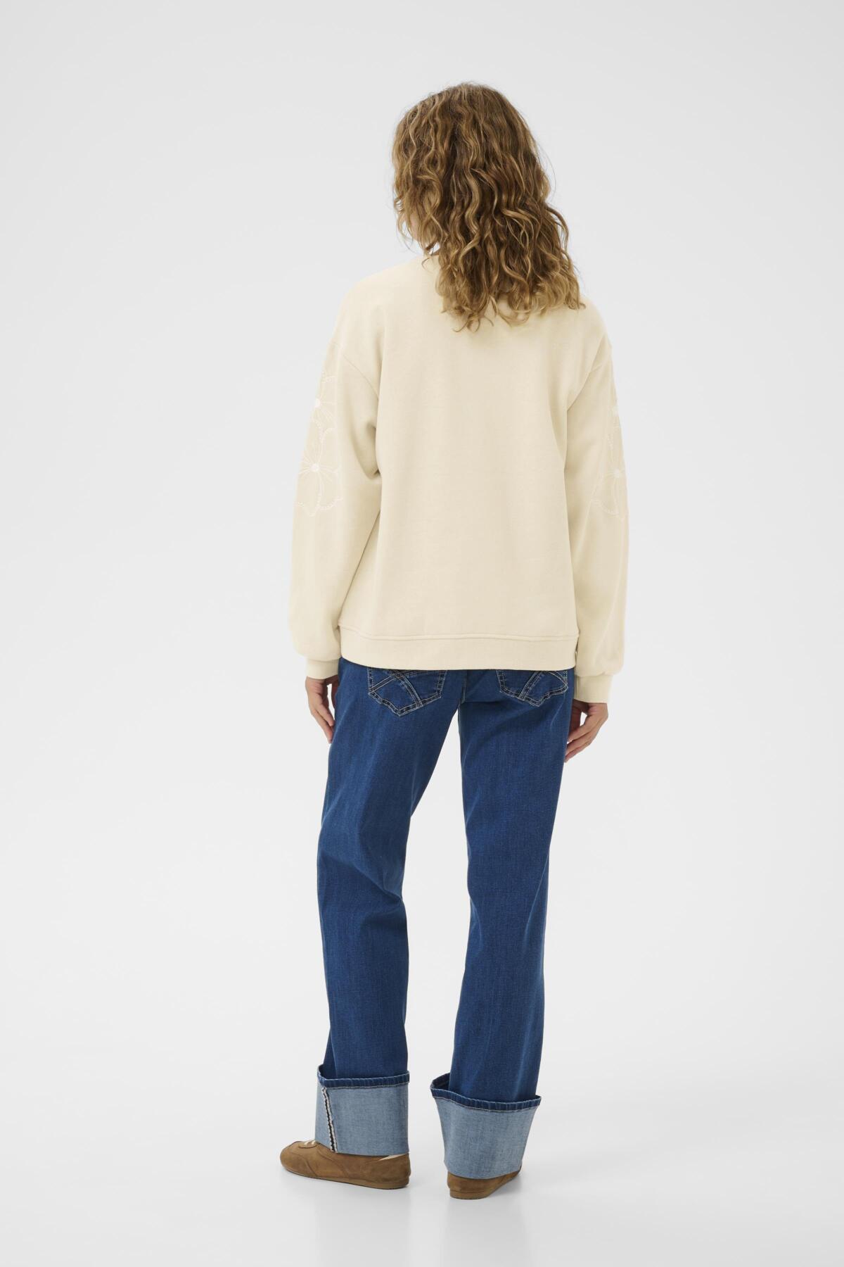 CRDaria Sweatshirt Oatmeal - 130401 - 10614496