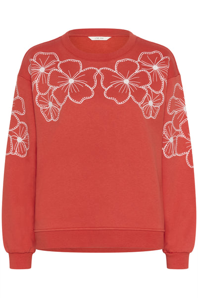 CRDaria Sweatshirt Paprika - 171553 - 10614496 Thumbnail