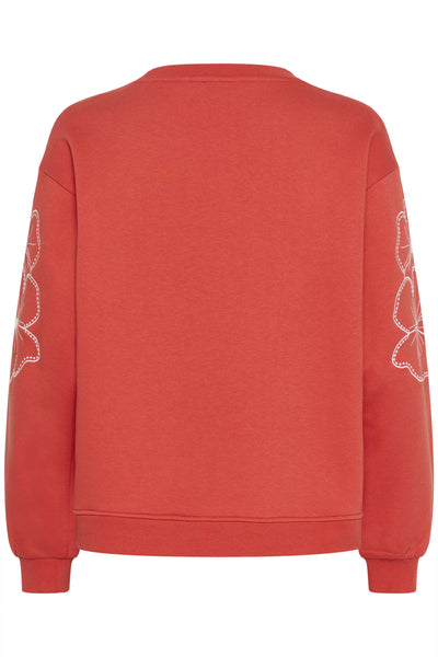CRDaria Sweatshirt Paprika - 171553 - 10614496 Thumbnail