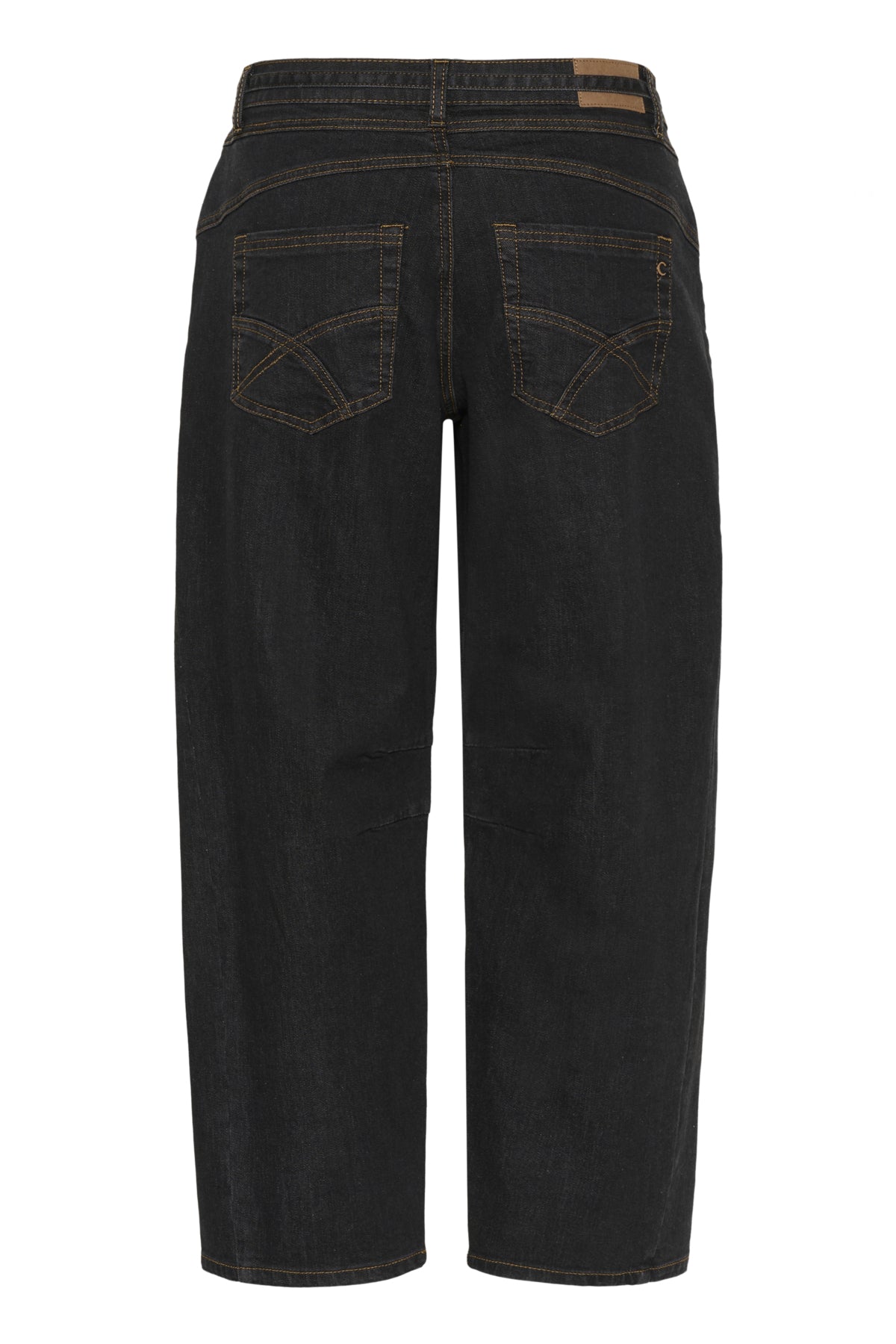 CRCaysa Ankl Barrel Jeans - Re Black Washed Denim - 105225 - 10614503