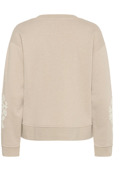 CRHella Sweatshirt String Melange - 1613051 - 10614509 Thumbnail