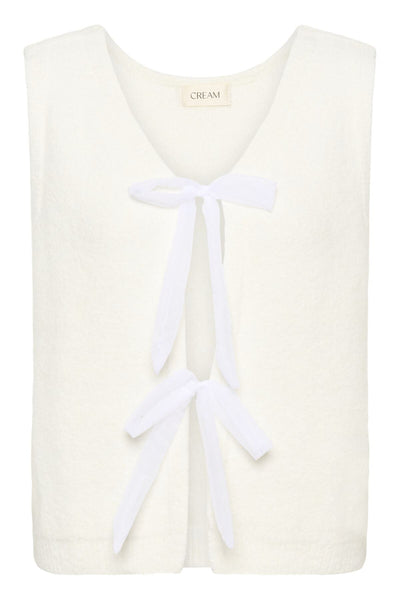 CRBulp Knit Vest Snow White - 110602 - 10614512 Thumbnail