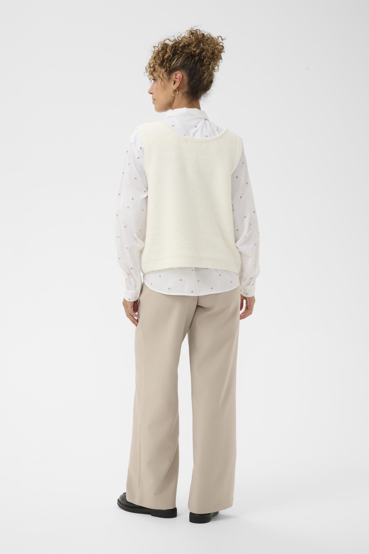 CRBulp Knit Vest Snow White - 110602 - 10614512