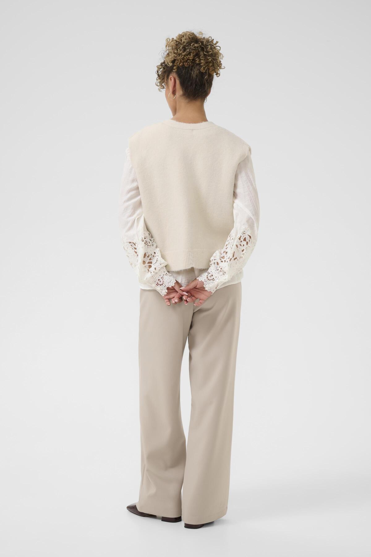 CRKlementine Knit Vest Whisper White - 110701 - 10614513