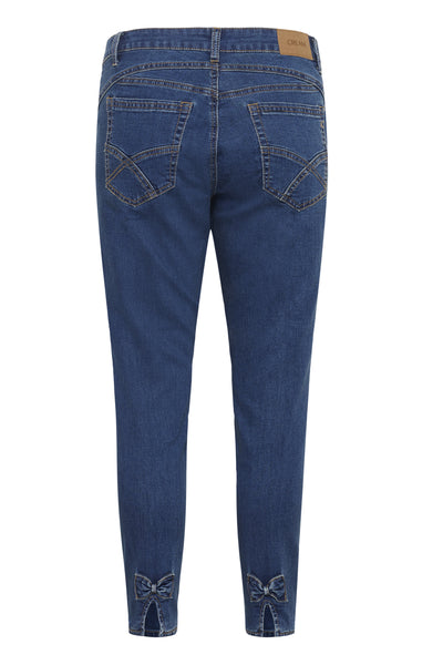 CRSanny Sorya 7/8 Jeans - Baii Portland Blue Denim - 104682 - 10614534 Thumbnail