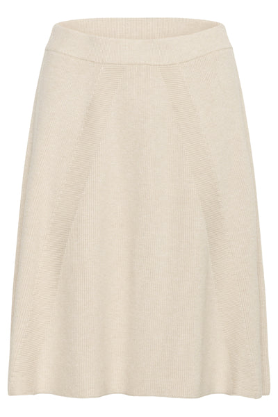CRDela Skirt Oat melange - 100232 - 10614548 Thumbnail