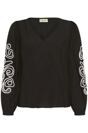 CRDanielle Blouse Pitch Black - 100120 - 10614597