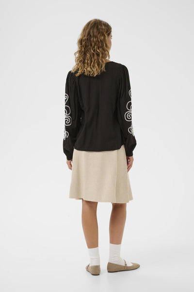 CRDanielle Blouse Pitch Black - 100120 - 10614597 Thumbnail