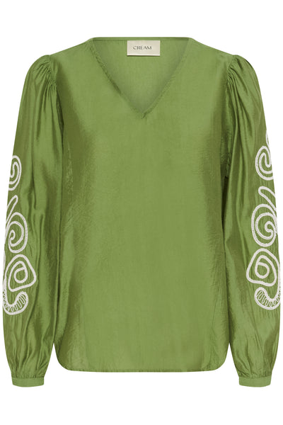CRDanielle Blouse Jade Green - 160228 - 10614597 Thumbnail
