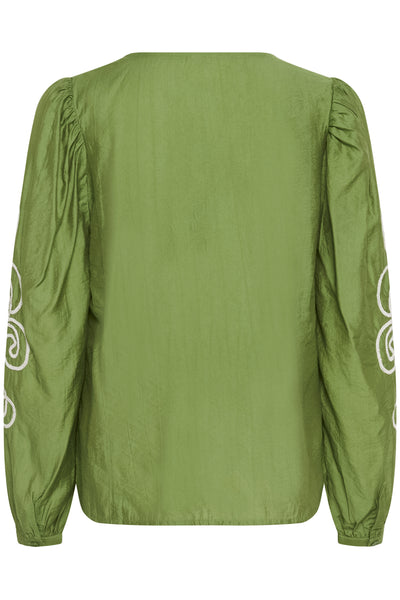 CRDanielle Blouse Jade Green - 160228 - 10614597 Thumbnail