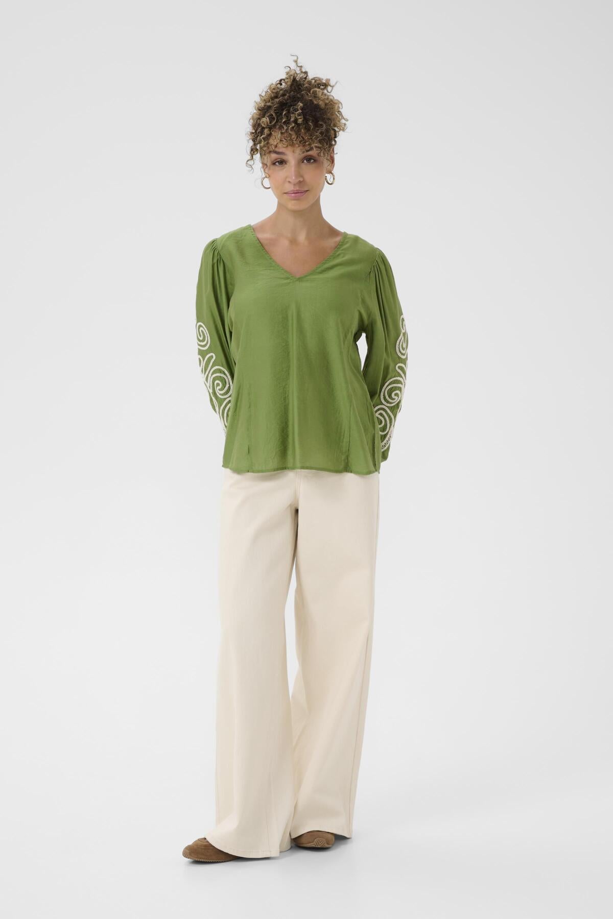 CRDanielle Blouse Jade Green - 160228 - 10614597