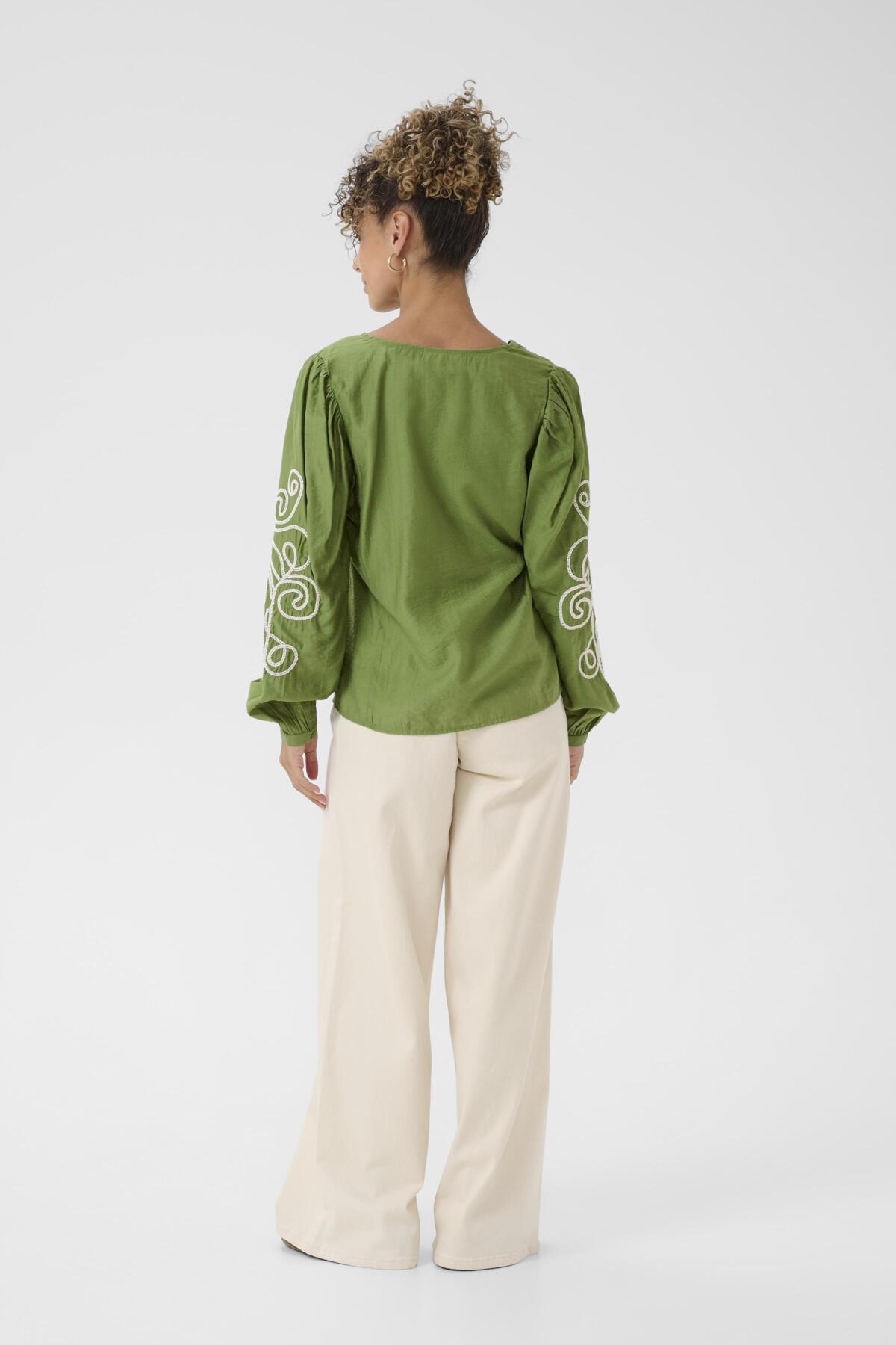 CRDanielle Blouse Jade Green - 160228 - 10614597