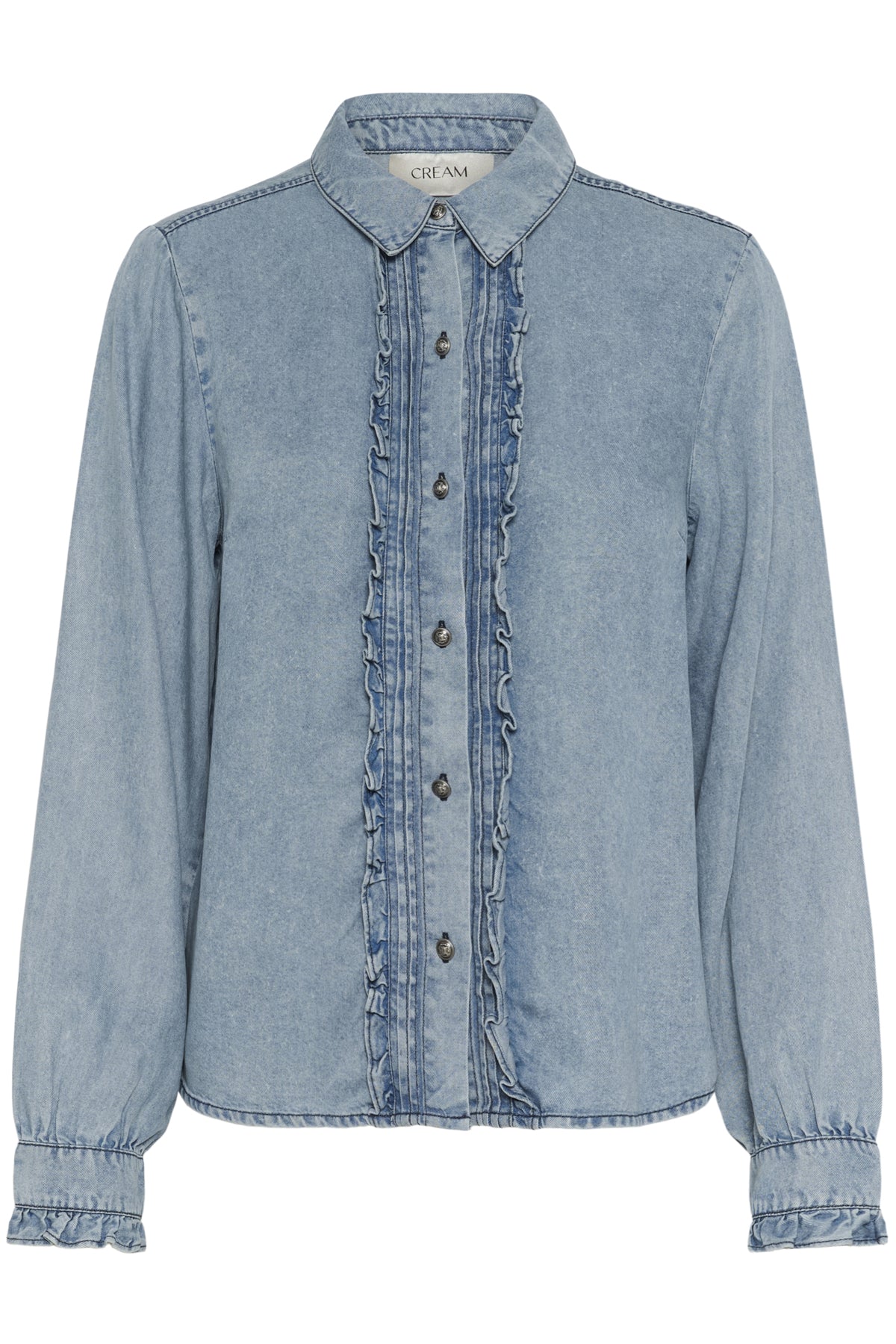 CREllie Blouse Seattle Mid Blu Denim - 108865 - 10614599