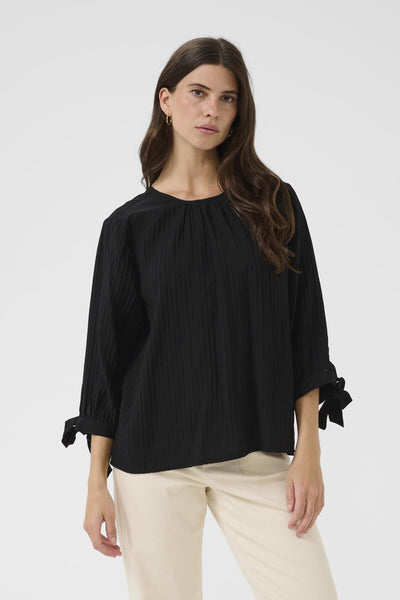 CRSophie Blouse Pitch Black - 100120 - 10614608 Thumbnail