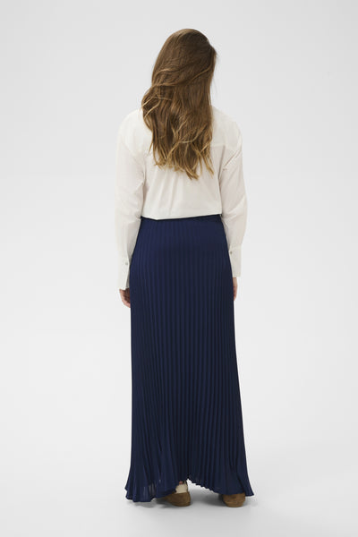 CRCharline Plisse Skirt Navy Blazer - 193923 - 10614644 Thumbnail