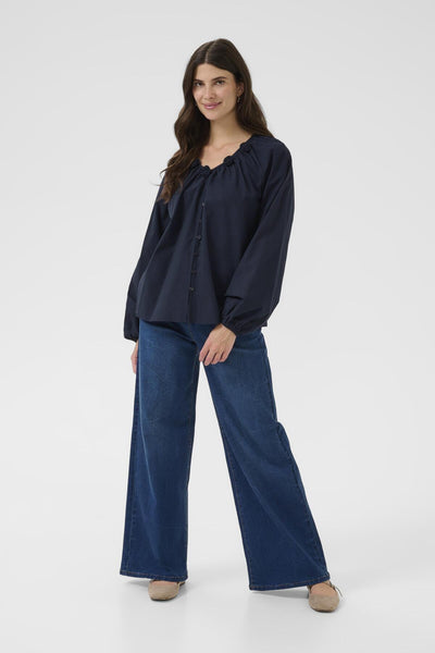 CRIsabelle Blouse Navy Blazer - 193923 - 10614647 Thumbnail