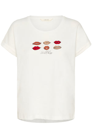 CRLumilla T-Shirt Red Lips - 108783 - 10614661