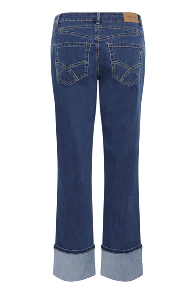 CRRanja Jeans - Baiily Fit Seattle Mid Blue Denim - 10642 - 10614672 Thumbnail