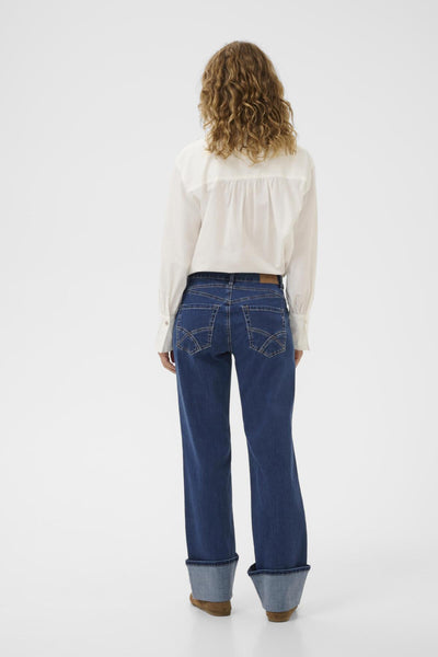 CRRanja Jeans - Baiily Fit Seattle Mid Blue Denim - 10642 - 10614672 Thumbnail