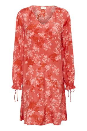 CRBeatrice Dress Red Flower - 108801 - 10614707