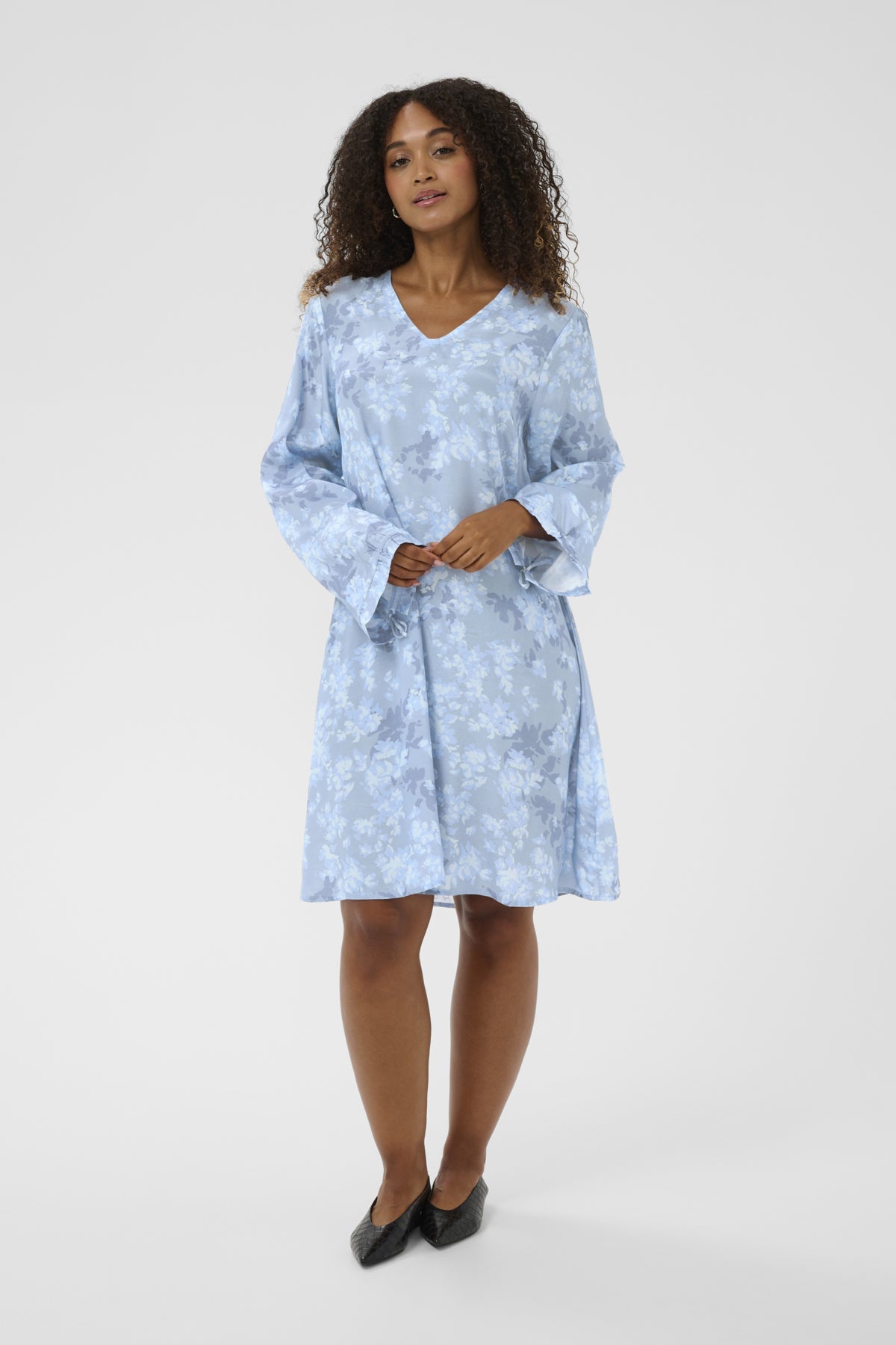 CRBeatrice Dress Blue Flower - 109383 - 10614707