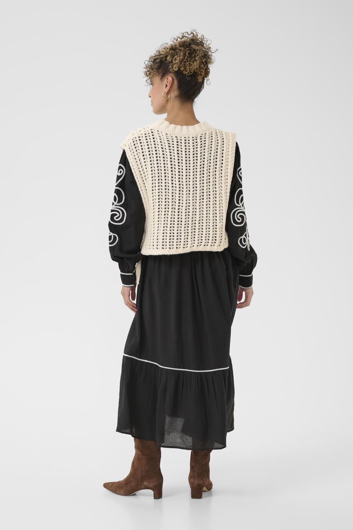 CRWullie Knit Slipover Whisper White - 110701 - 10614719