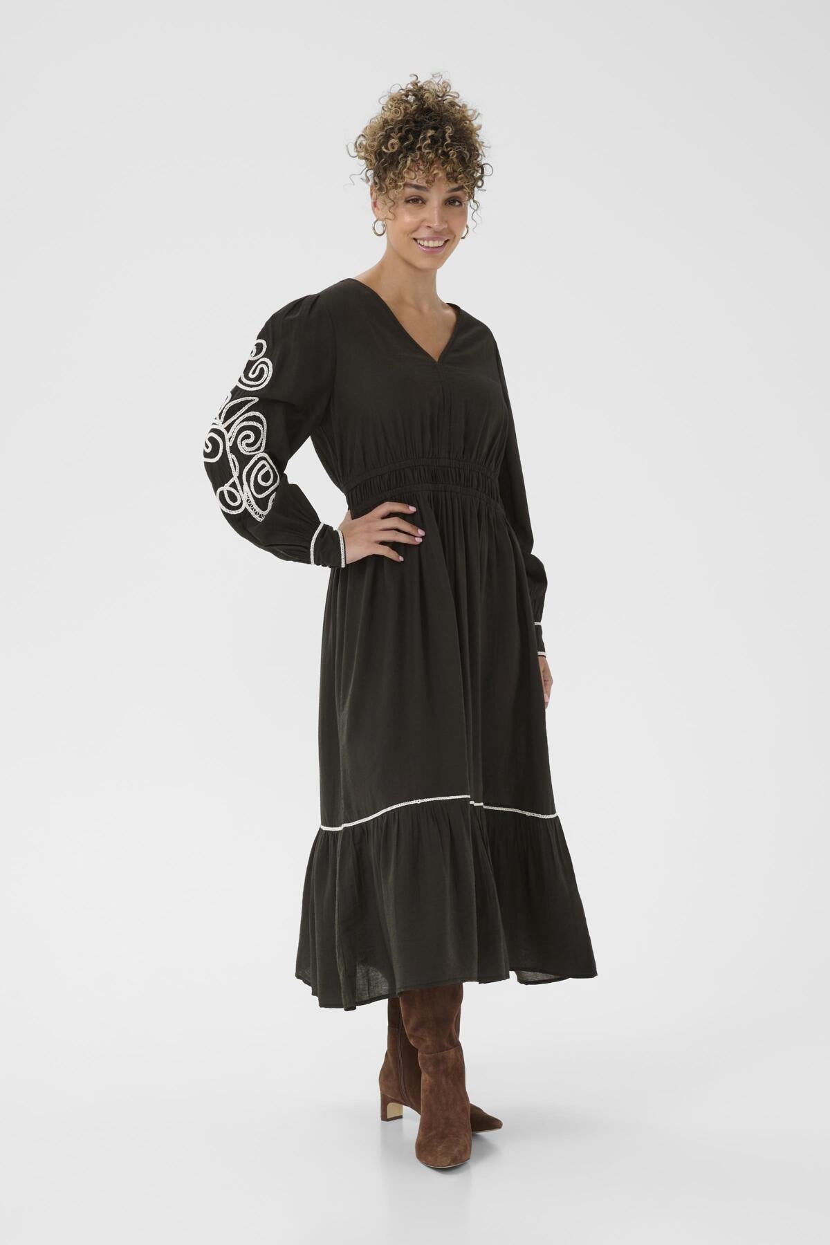 CRDanielle Dress Pitch Black - 100120 - 10614730