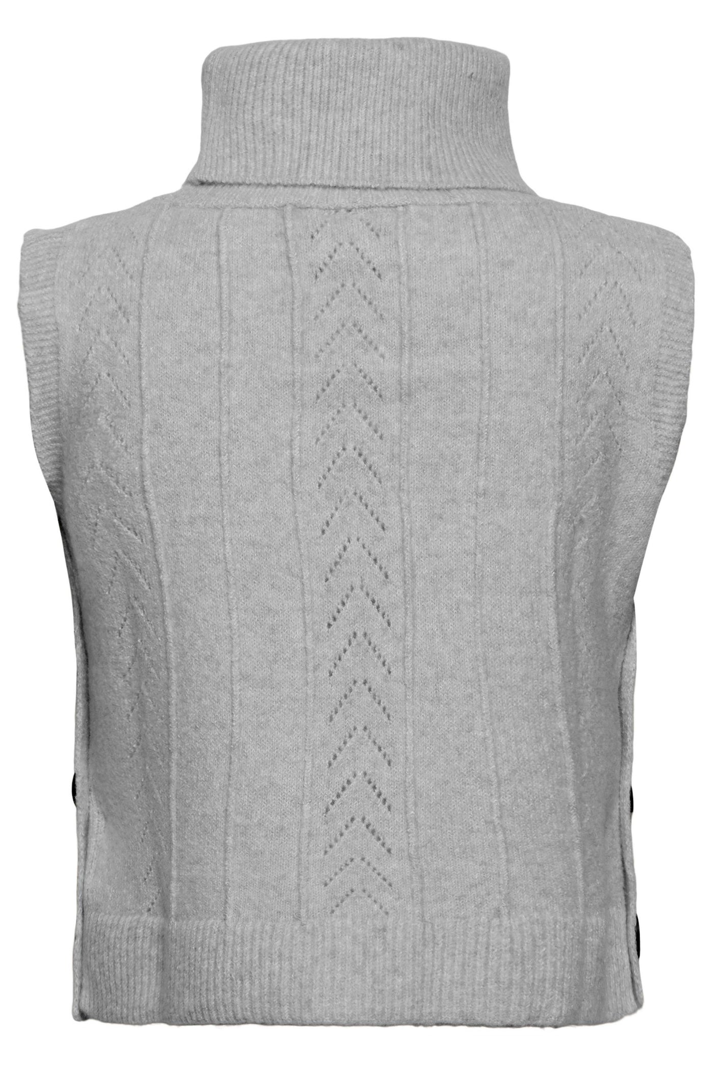 CRHoliday Knit Slipover Light Grey Melange - 100827 - 10614734