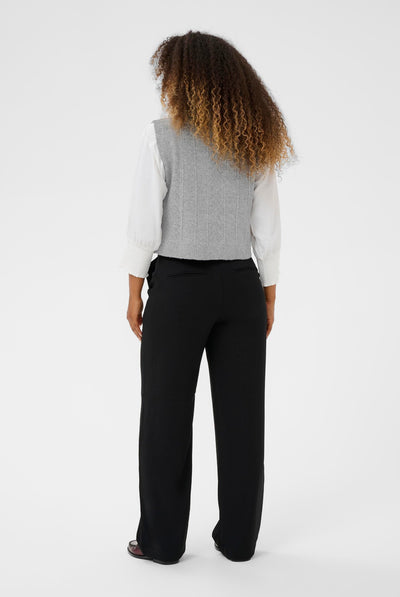 CRHoliday Knit Slipover Light Grey Melange - 100827 - 10614734 Thumbnail