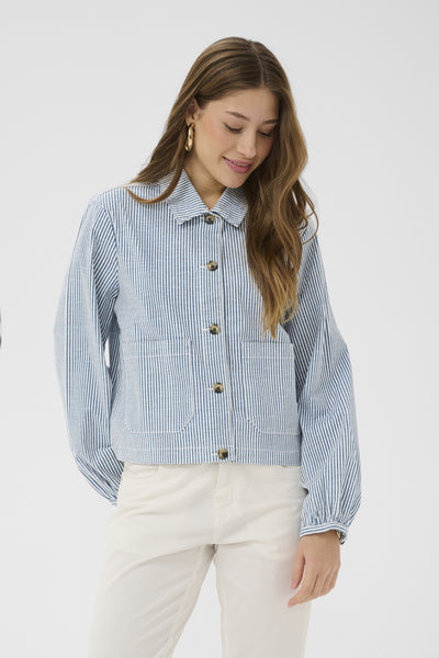 CRBerta Twill Jacket Horizon Blue Milkboy - 108999 - 10614741 Thumbnail