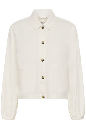 CRBerta Twill Jacket Snow White - 110602 - 10614741