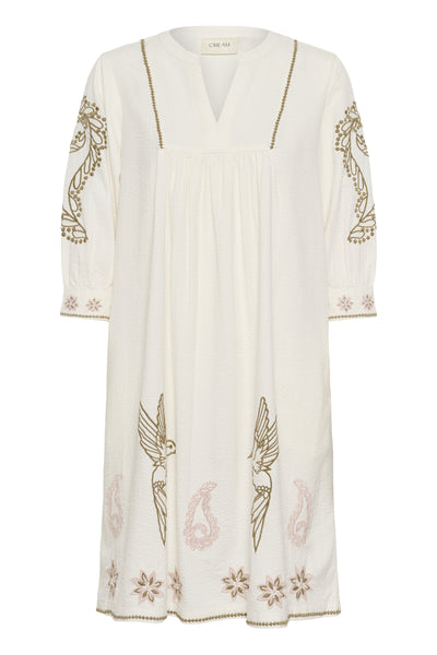 CRRosetta Dress Whisper White - 110701 - 10614774 Thumbnail