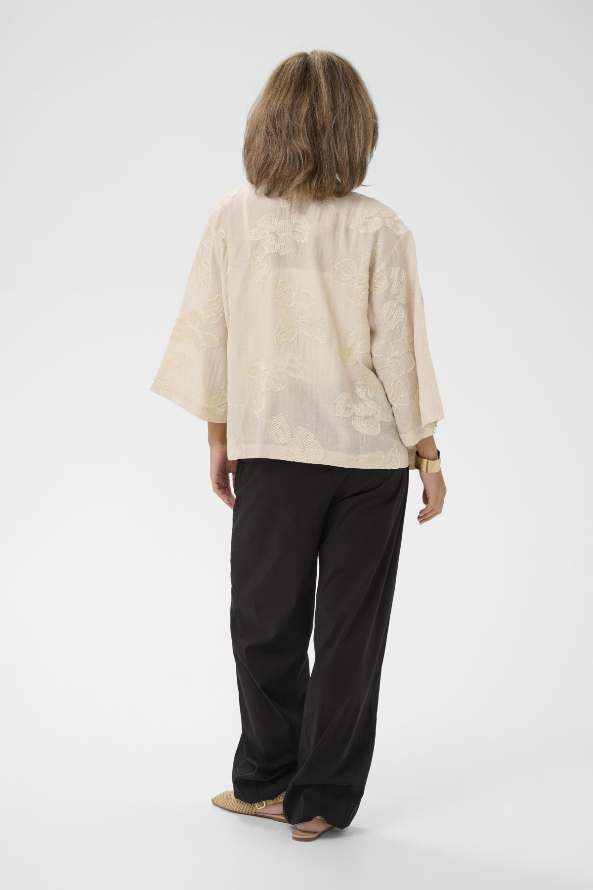 CREmilia Short Kimono Perfectly Pale Melange - 13000 - 10614786