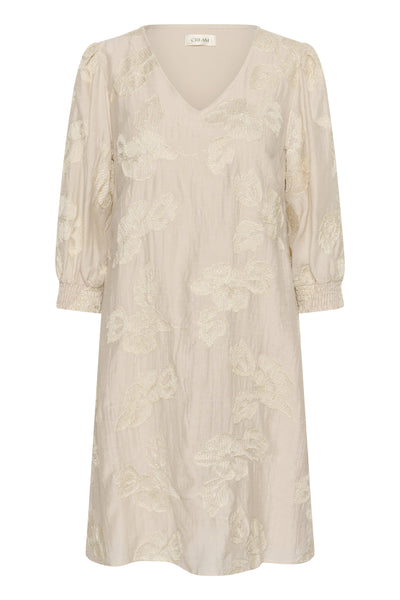 CREmilia Short Dress Perfectly Pale Melange - 13000 - 10614787 Thumbnail
