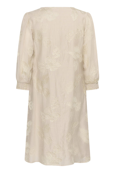 CREmilia Short Dress Perfectly Pale Melange - 13000 - 10614787 Thumbnail