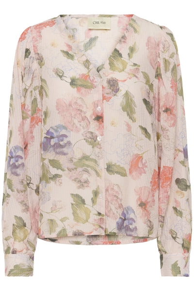 CRLucia Blouse Sepia Rose Flower - 107168 - 10614805 Thumbnail