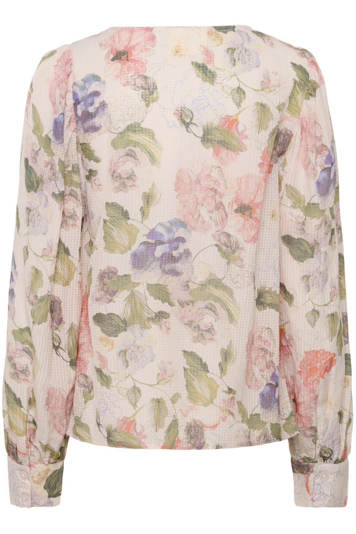 CRLucia Blouse Sepia Rose Flower - 107168 - 10614805