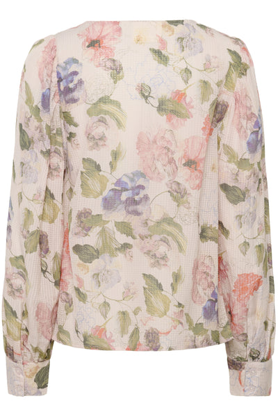 CRLucia Blouse Sepia Rose Flower - 107168 - 10614805 Thumbnail