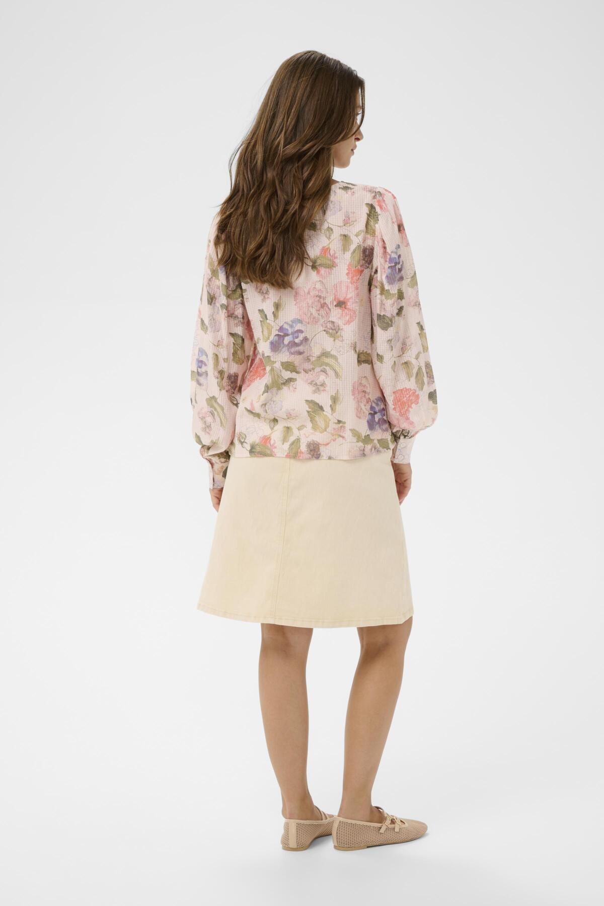 CRLucia Blouse Sepia Rose Flower - 107168 - 10614805