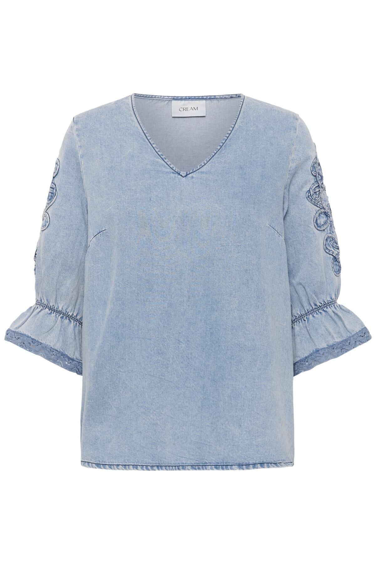 CRBella Blouse Seattle Mid Blu Denim - 108865 - 10614809