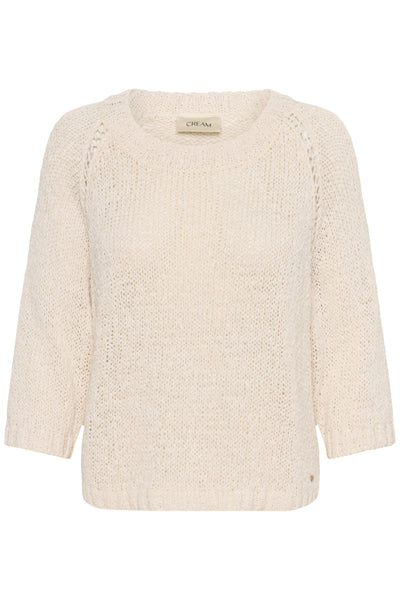 CRStef Pullover Perfectly Pale Melange - 13000 - 10614817 Thumbnail