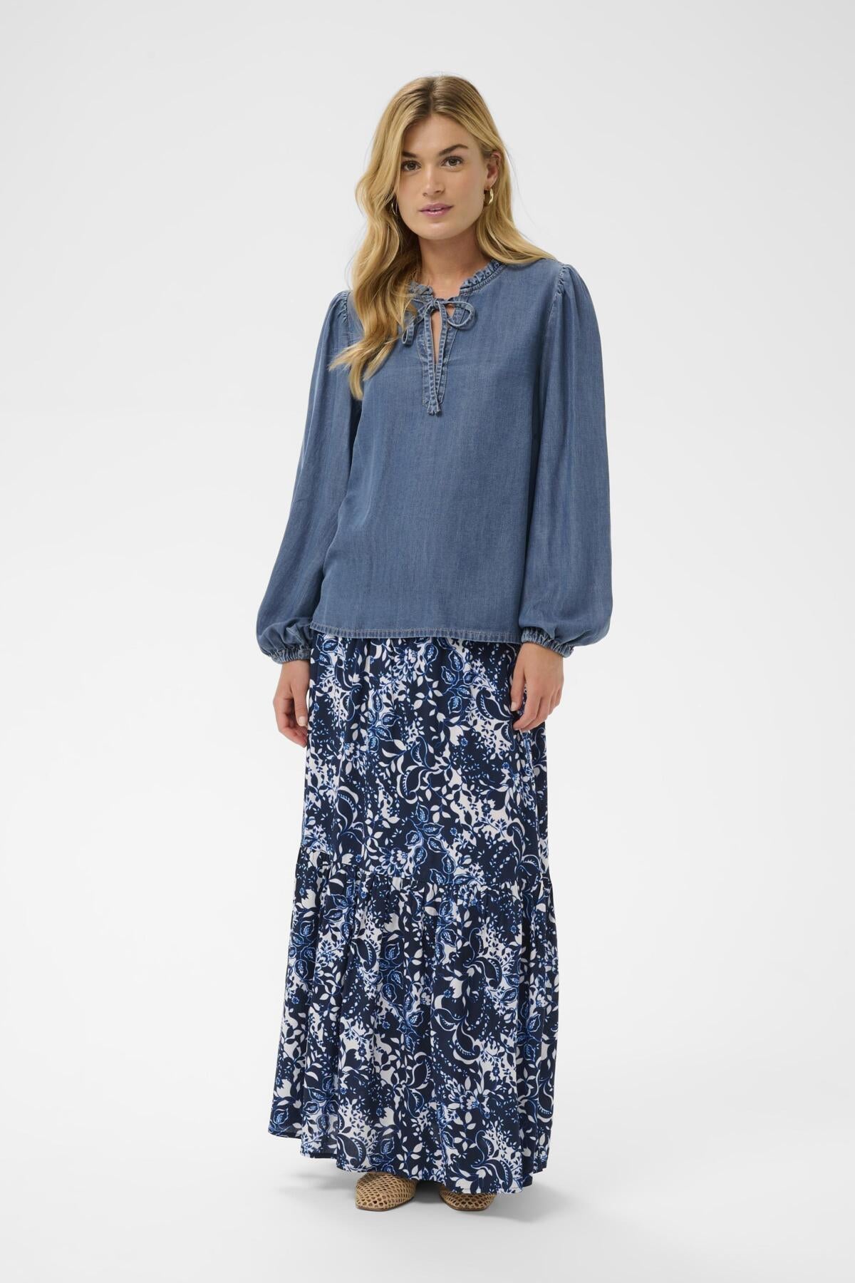 CRMolly Blouse Jaspar Blue Denim - 109128 - 10614818