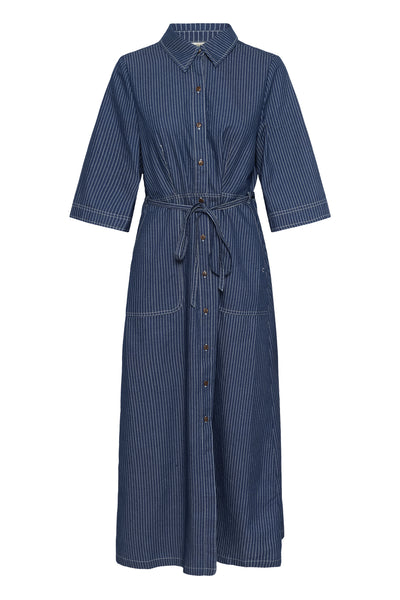 CRAgate Dress Rossland Pinstriped Denim - 10 - 10614819 Thumbnail
