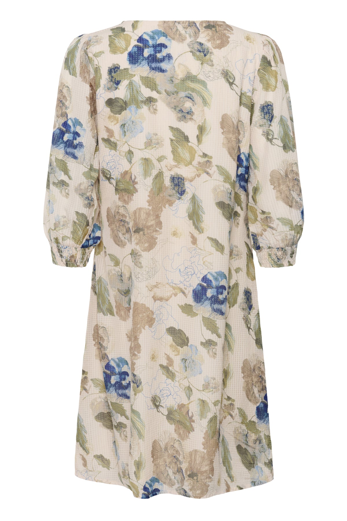 CRLucia Short Dress Hailey Print with Blue - 10951 - 10614829