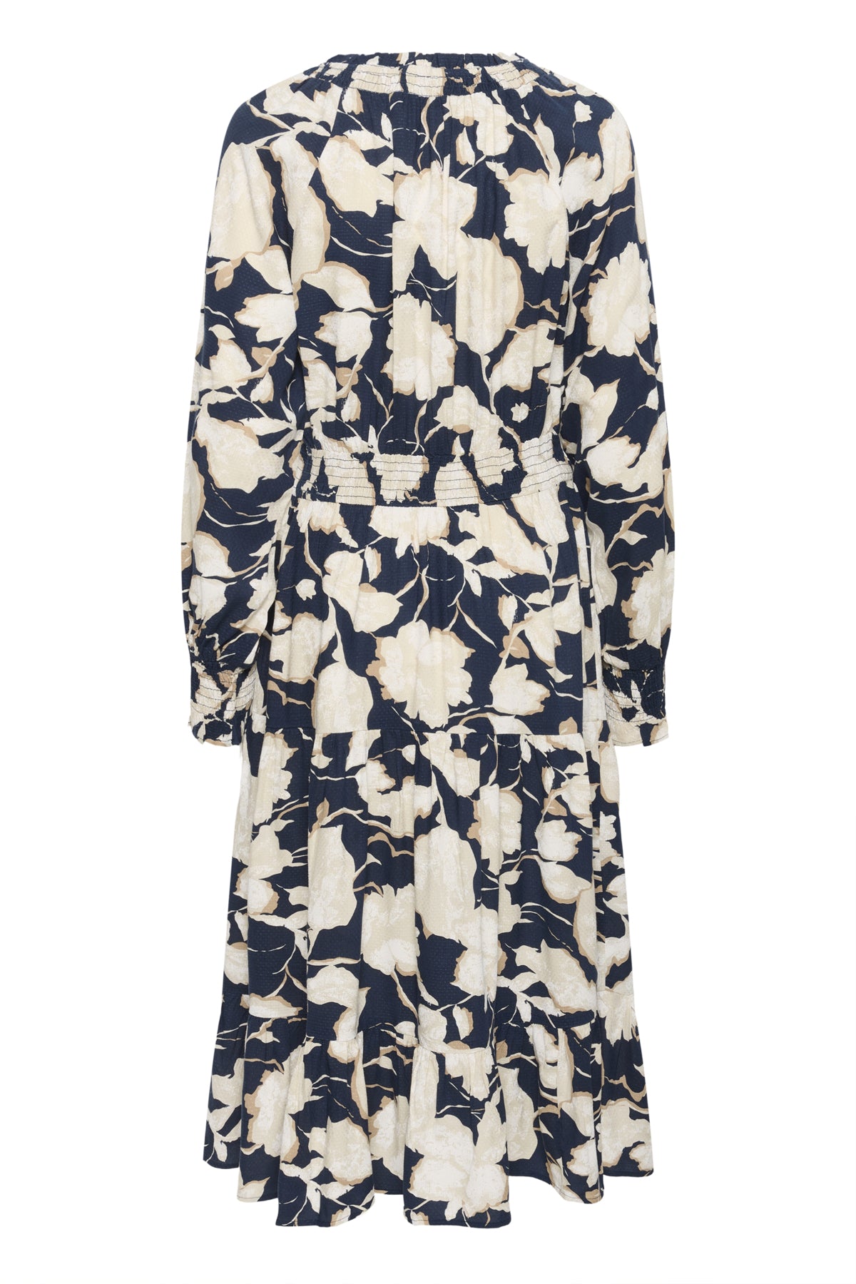 CRLucca Long Dress Navy Flower Print - 109028 - 10614834