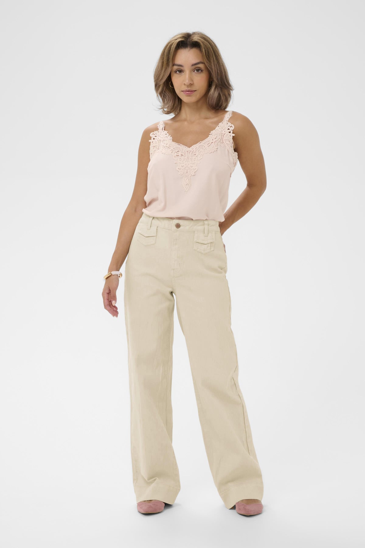 CRTilde Ankl - Audrey Fit Perfectly Pale - 130003 - 10614836
