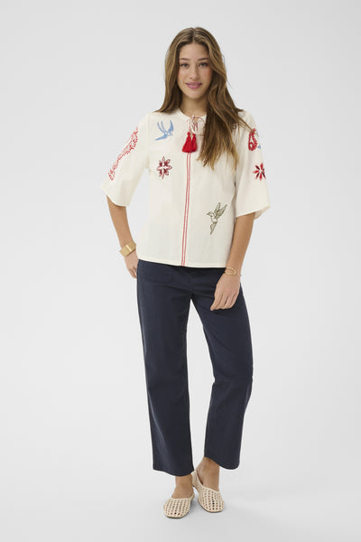 CRRosetta  Blouse Whisper White - 110701 - 10614840 Thumbnail