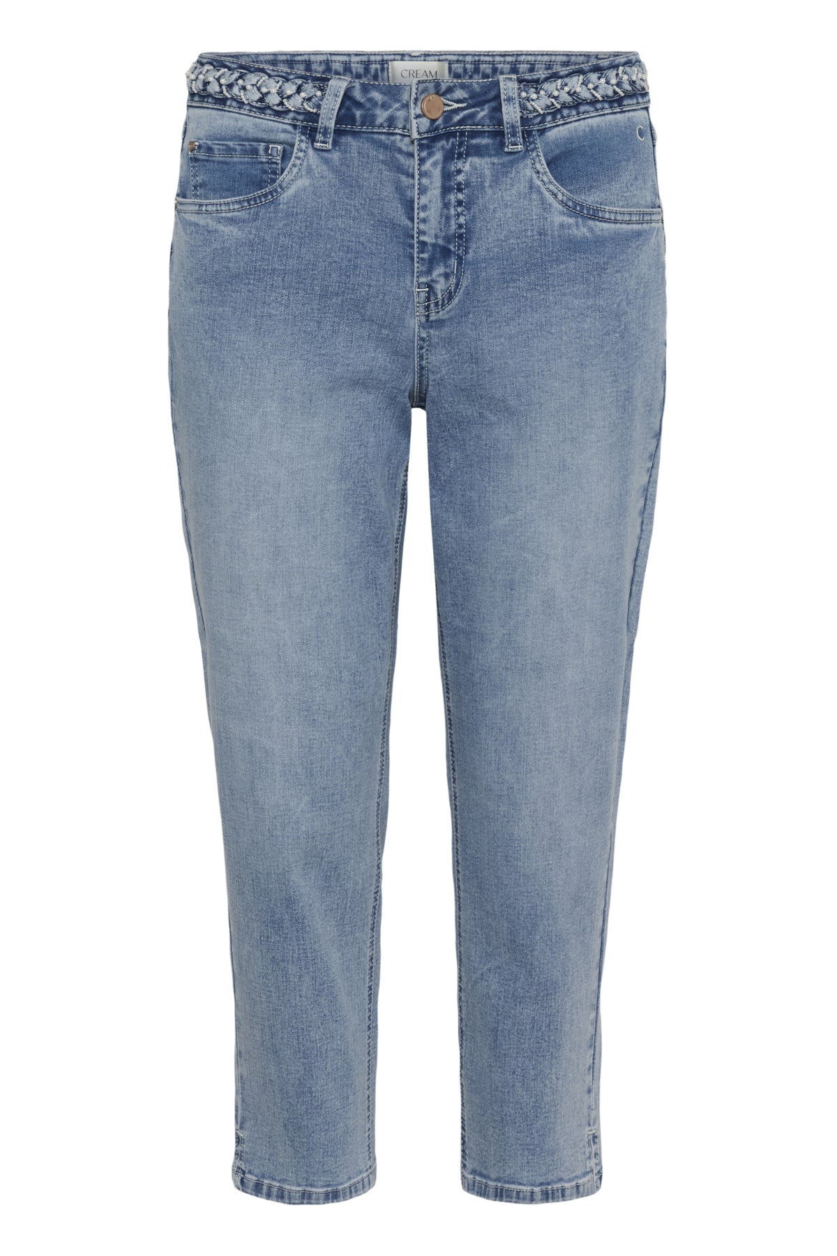 CRGrazie 3/4 Denim Brading - C Cambell Medium Blue Denim - 10 - 10614845